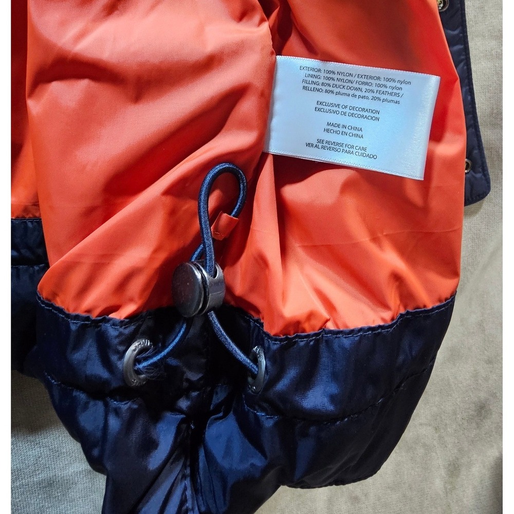 Orvis Men's Quilted Down Puffer Vest Full-Zip – Navy Blue – Size M NWT 214016 - Picture 10 of 15